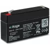 AGM akumuliatorius Voltage 6V 1.2Ah VE6-1.2 (Tarnavimo laikas 6-9 metai)