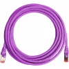 GETFORT Cat.6A S/FTP LSOH Ethernet Patch Cable 10m Purple