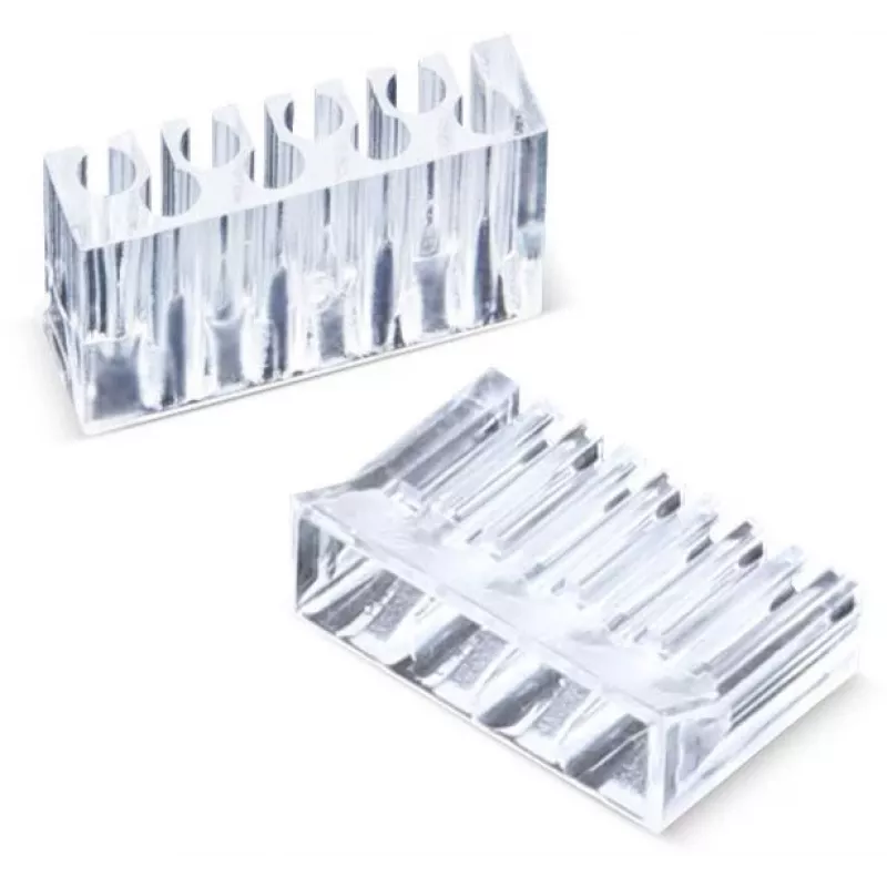 GETFORT RJ45 Cat.6A Shielded Connector with Wire Guide, 8P8C, 100 vnt.