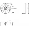 MITON MT-P134 Hermetiška jungiamoji dėžutė IP55 100x100x50mm Šviesiai pilka