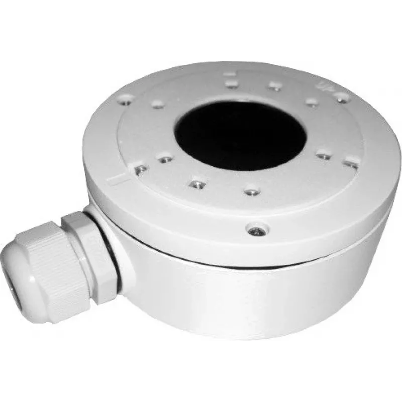 MITON MT-P1280 paviršinis jungiamasis dėžutė, IP54, pilka (RAL 7035), 128x80x50 mm