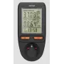 ORNO OR-WAT-435/B Energijos skaitiklis ir elektros sąnaudų skaičiuotuvas, 230V, 16A, LCD ekranas, juoda