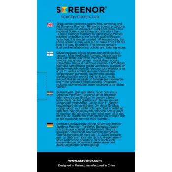 SCREENOR Grūdinto stiklo ekrano apsauga, skirta Samsung Galaxy XCover 5