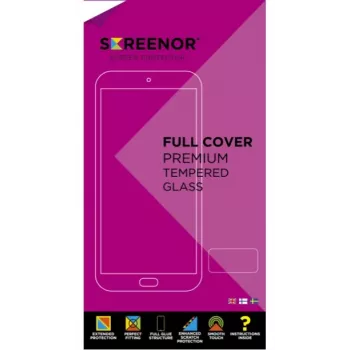 SCREENOR Grūdinto stiklo apsauginis stikliukas, skirtas Samsung Galaxy S23 Ultra, viso ekrano apsauga, 9H kietumas, 0.33 mm, itin skaidrus, oleofobinė danga, be burbuliukų, 1 vnt.
