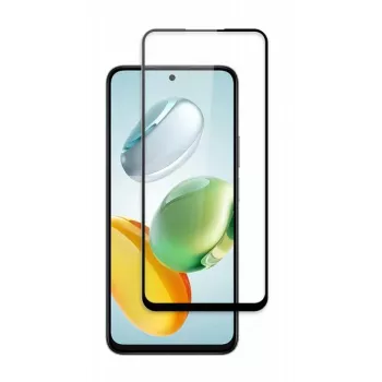 SCREENOR Grūdinto stiklo ekrano apsauga, skirta Honor X5 Plus / X5C Plus, pilnas dangtis, 9H kietumas, 0,33 mm, permatoma