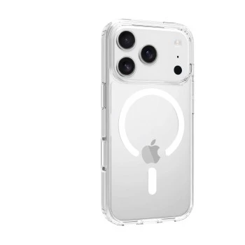 SCREENOR Bumper Case, skirta Apple iPhone 17 Pro, suderinama su MagSafe, permatoma