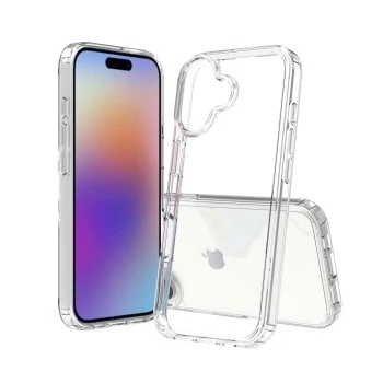 SCREENOR Bumper Case, skaidrus, Apple iPhone 15 Pro Max, TPU/PC, sustiprinta apsauga nuo kritimo, suderinamas su MagSafe