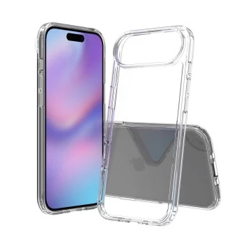 SCREENOR Bumper Case, skirta „Apple iPhone 15 Pro Max“, skaidri, apsauganti nuo smūgių ir pageltimo, suderinama su „MagSafe“