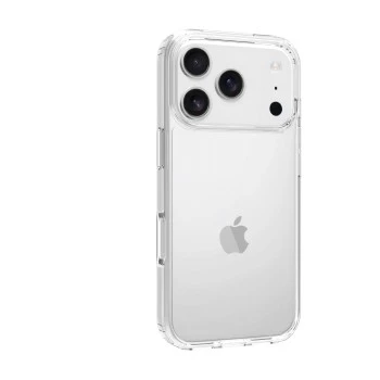 SCREENOR Bumper Case, skirtas Apple iPhone 17 Pro, permatomas