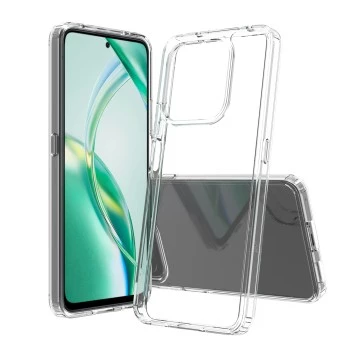 SCREENOR Bumper Case for Honor 200 Lite, Transparent TPU