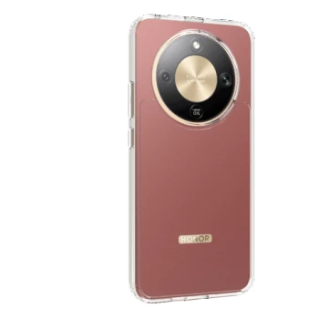 SCREENOR Bumper Case, skirta Honor Magic 6 Lite, permatomas, TPU, smūgius sugeriantis, atsparus įbrėžimams