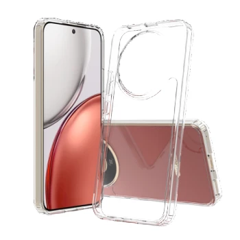 SCREENOR Bumper Case, skirta Honor Magic 6 Lite, permatomas, TPU, smūgius sugeriantis, atsparus įbrėžimams