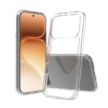SCREENOR Bumper Case, skirta Honor 50 / 50 Pro, permatomas TPU, smūgius sugeriantis, atsparus įbrėžimams, plonas profilis, suderinamas su belaidžiu įkrovimu