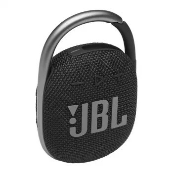 JBL Clip 4 nešiojamas Bluetooth garsiakalbis, juodas