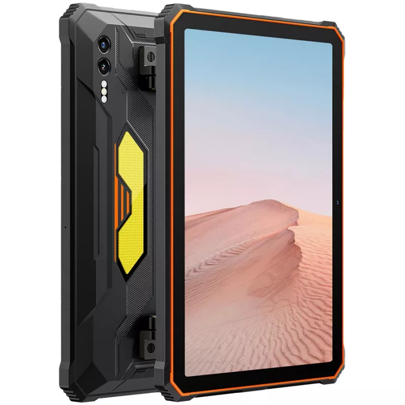 Blackview Active 10 Pro nešiojamas planšetinis kompiuteris 12GB/512GB, 10.95 colių FHD+ 1920x1200 IPS 90Hz Corning Gorilla Glass 3, MT6878 Octa-core, 50MP priekinė/108MP+20MP galinė kamera su infraraudonųjų spindulių naktiniu matymu, 30000mAh, 55W greitas