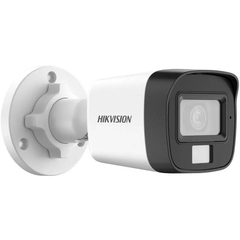 Hikvision DS-2CE16K0T-LPFS 3K 4-in-1 Bullet Camera su 2.8mm objektyvu ir balta šviesa