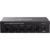 Tenda TEG1005M 5-Port Gigabit Ethernet Switch Desktop Plastic Fanless