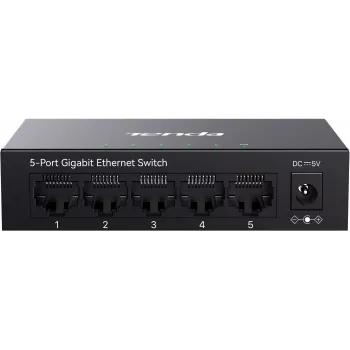 Tenda TEG1005M 5-Port Gigabit Ethernet Switch Desktop Plastic Fanless