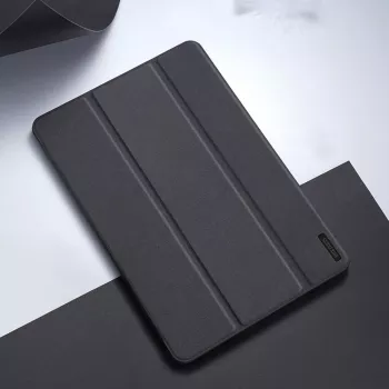 Dux Ducis Domo Case su atverčiamu dangteliu ir Smart Sleep funkcija, skirtas „Xiaomi Redmi Pad Pro (4G/5G)/Poco Pad 12.1“ – juodos spalvos