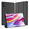 Dux Ducis Domo Case su atverčiamu dangteliu ir Smart Sleep funkcija, skirtas „Xiaomi Redmi Pad Pro (4G/5G)/Poco Pad 12.1“ – juodos spalvos