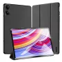Dux Ducis Domo Case su atverčiamu dangteliu ir Smart Sleep funkcija, skirtas „Xiaomi Redmi Pad Pro (4G/5G)/Poco Pad 12.1“ – juodos spalvos
