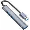 ORICO USB 3.0 4 prievadų USB-A šakotuvas, 5Gbps, juodas