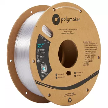 POLMASK PETG 1.75mm Skaidrus 1kg 3D spausdinimo filamentas