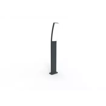 Bollard šviestuvas KIRA 7288902118 18W LED tamsiai pilkas