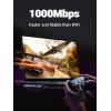 UGREEN 60515 7 viename USB-C šakotuvas, 4K 60Hz HDMI, Ethernet, 100 W PD, pilkas