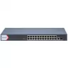 Hikvision DS-3E1526P-EI/M 26-Port Gigabit PoE+ Managed Switch su 24 PoE prievadais ir 2 SFP lizdais