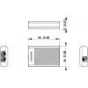 Hikvision DS-3E0503DP-E/R PoE kartotuvas, 1x PoE įėjimas, 2x PoE išėjimas, 10/100 Mbps, metalinis korpusas