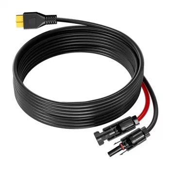 FOSSIBOT XT60-MC4 saulės baterijų adapterio laidas, 5 m