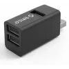 ORICO Mini 3-Port USB 3.0 Hub Aluminium (5 Gbps, 3x USB-A)