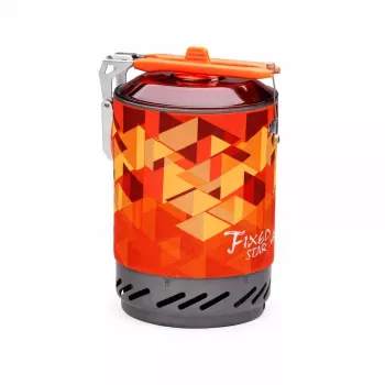 Fire-Maple FMS-X2 Camping Stove with Orange Pot