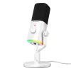 MAONO PD100X Dinaminis mikrofonas (baltas) – USB-C ir XLR