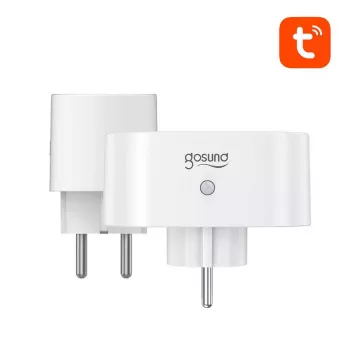 Gosund SP211 Dvigubas išmanusis kištukas WiFi (2 vnt.) 3500W Tuya