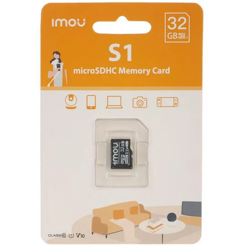 IMOU ST2-32-S1 32GB microSDHC atminties kortelė