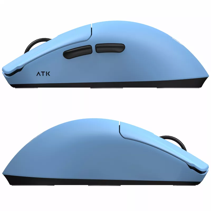 ATK x LEV F1 V2 Extreme Gaming Mouse, Wireless, PAW3950 Ultra, 8K Hz - Mėlyna