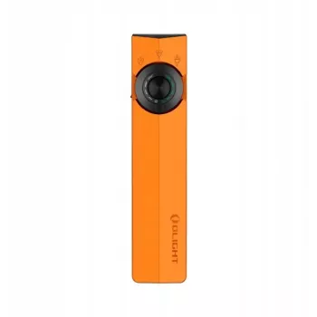 OLight ArkPro Class 1 Orange Cool White LED žibintuvėlis su stroboskopu ir UV šviesa