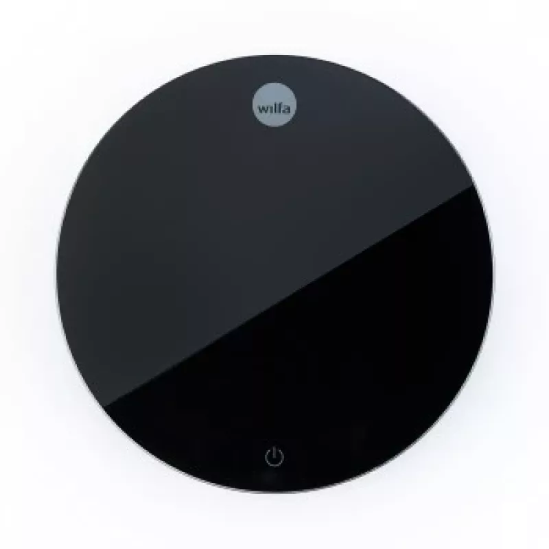 WILFA UNIFORM COFFEE SCALE - Skaitmeninės kavos svarstyklės su laikmačiu, Bluetooth, 2000g talpa, 0.1g tikslumu, juodos