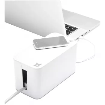 Bluelounge CableBox Mini White kabelių tvarkymo dėžutė