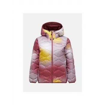 Peak Performance Women's AOP Helium Down Hood Jacket - Size M