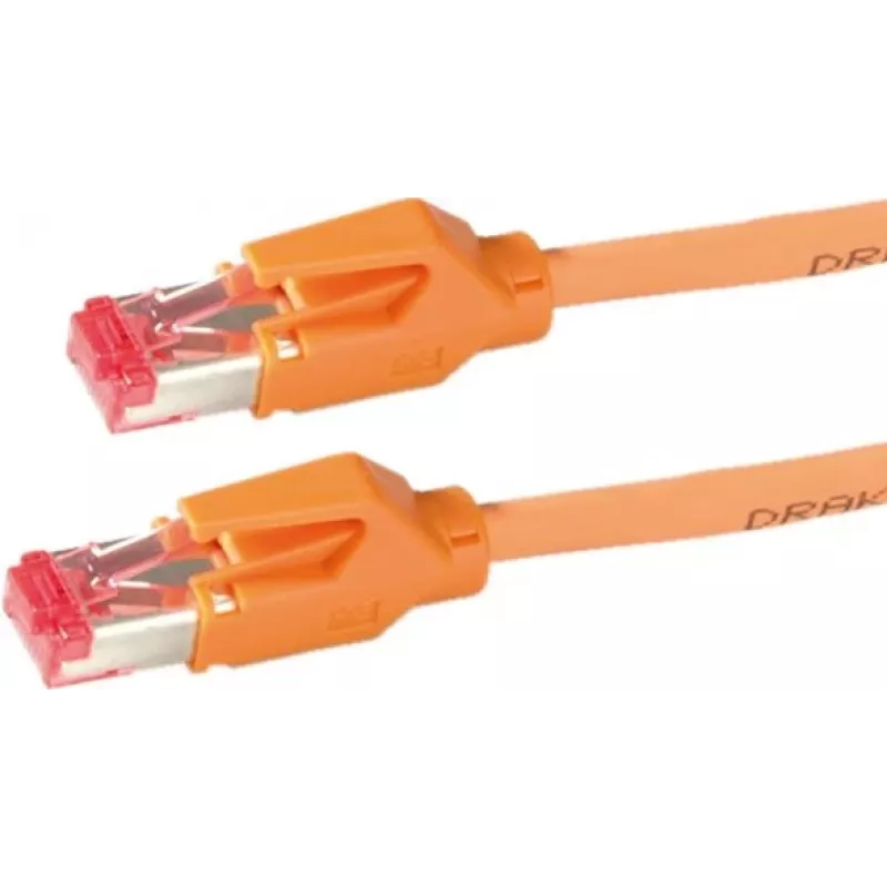 Draka Comteq 21.05.2055 Cat.6 U/UTP Patch Cable 5 m Orange