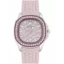 Philipp Plein Women's PWTAA0123 38mm Quartz Watch with Black Silicone Strap