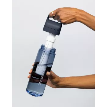 LifeStraw Go 2.0 Vandens Filtro Butelis 22 oz (650 ml) - Vyšninės Žiedų Spalvos