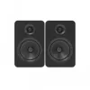 KANTO AUDIO YUP6 Pasyvūs Lentyniniai Garsiakalbiai Pora - 1 inch Šilko Kupolo Aukštadažnis ir 5.25 inch Kevlaro Žemųjų Dažnių Garsiakalbis - Juoda