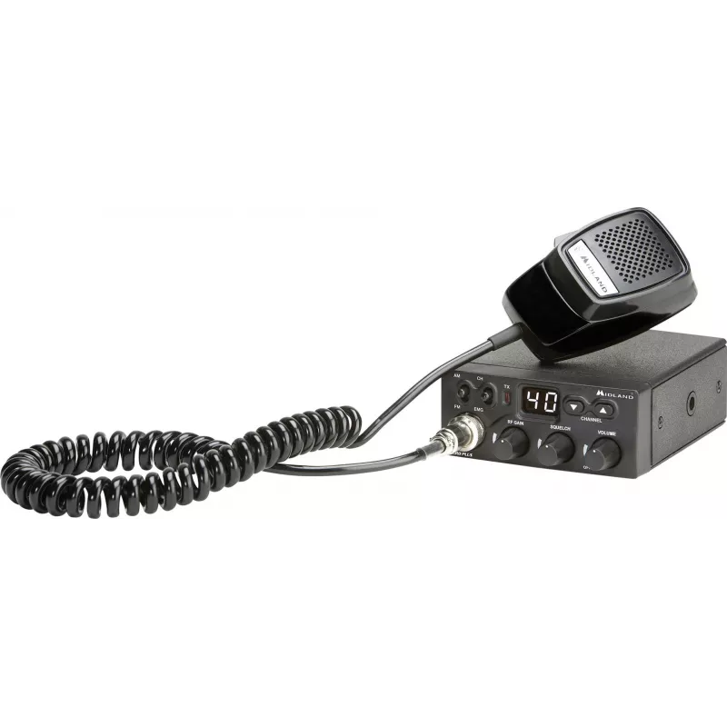 Midland C1169.01 Nešiojamas CB radijas 40 kanalų AM/FM