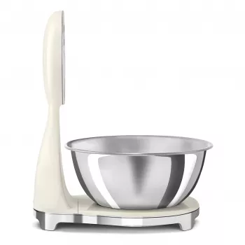 SMEG Analoginė ir Skaitmeninė Virtuvinės Svarstyklės Krem KSF01CRWW