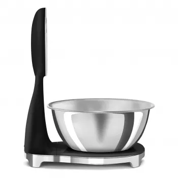SMEG Analoginė ir Skaitmeninė Virtuvinės Svarstyklės Juodos KSF01BLWW