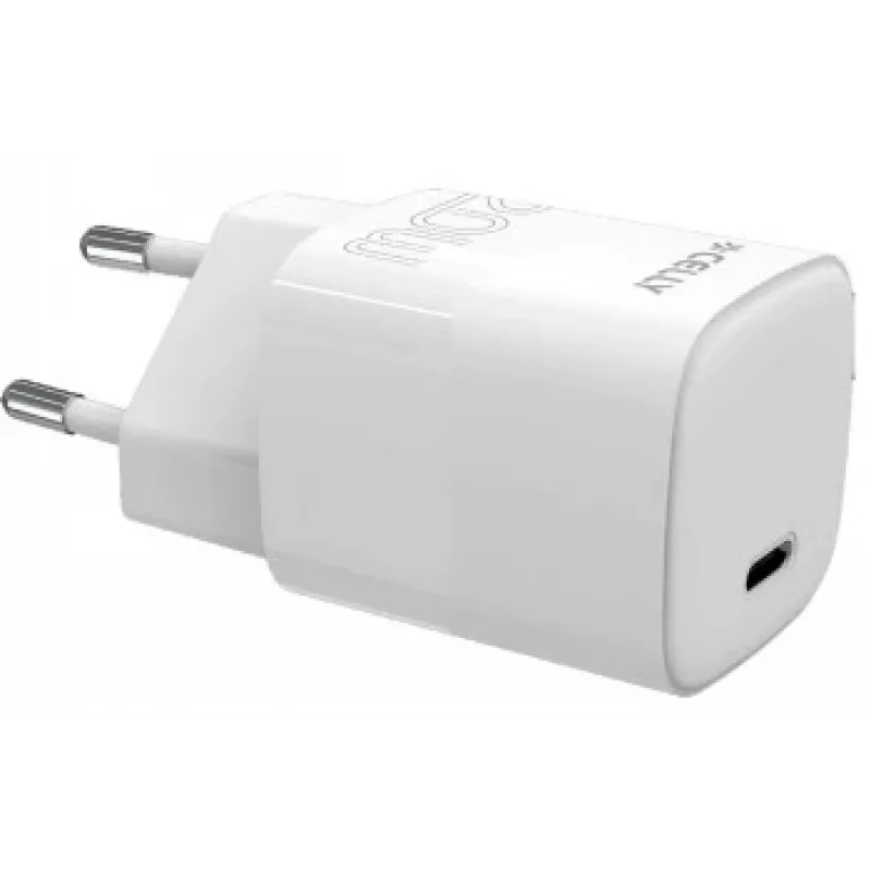 CELLY TC1USBC20WEVOWH USB-C sieninis įkroviklis 20 W baltas